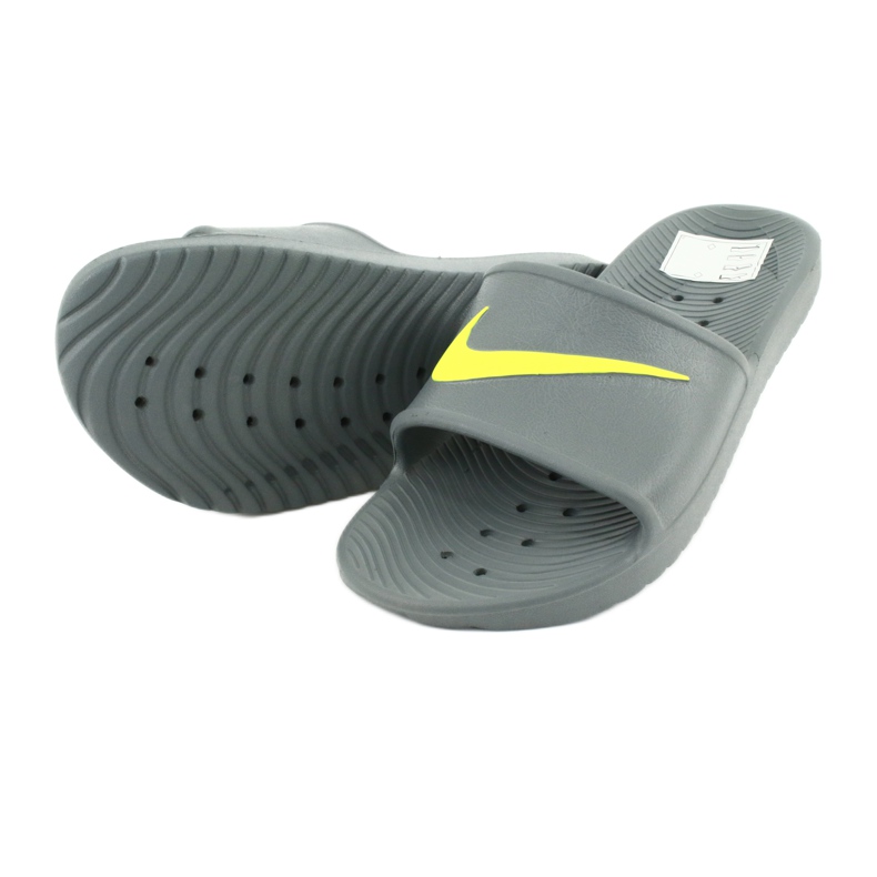 Slide Nike Kawa Shower M 832528-003 gri verde 3