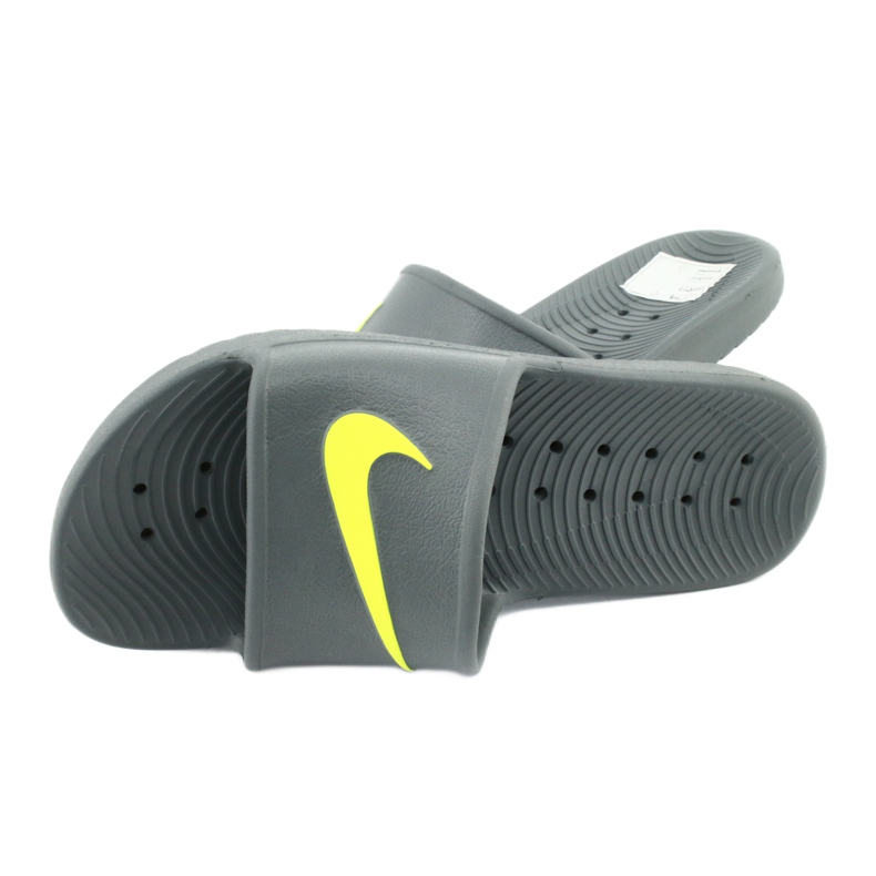 Slide Nike Kawa Shower M 832528-003 gri verde 4