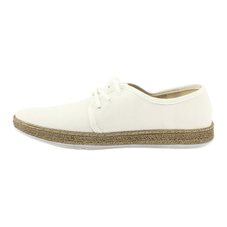 Tenisi espadrile Big star FF276043 alb 4
