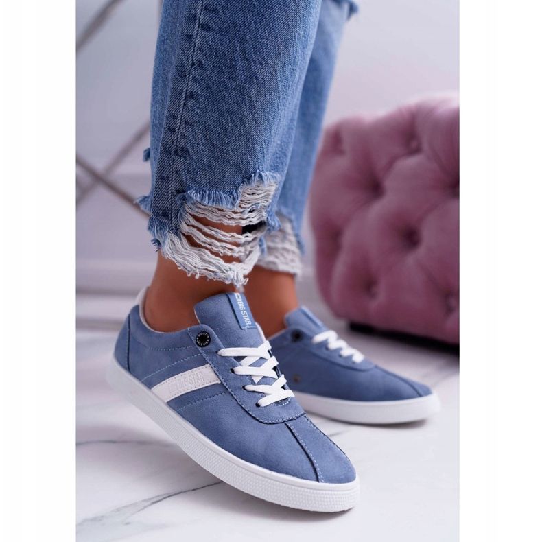 Pantofi sport pentru femei Big Star Blue DD274620 albastru 1