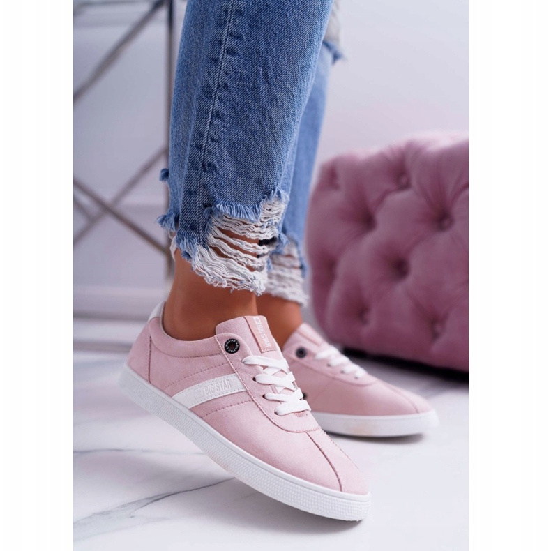 Pantofi sport pentru femei Big Star Pink DD274621 roz 1