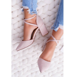 SEA Pompe de damă pe toc în Spitz Beige Cosmo bej 1