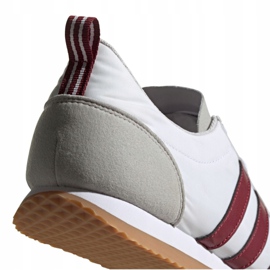 Pantofi Adidas Vs Jog M FX0092 alb roșu multicolor 1