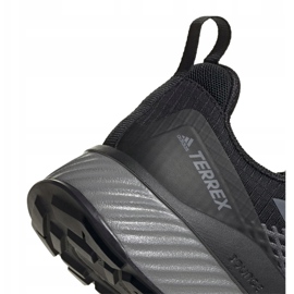 Pantofi de trekking adidas Terrex Folgian M EF0404 negru gri 2