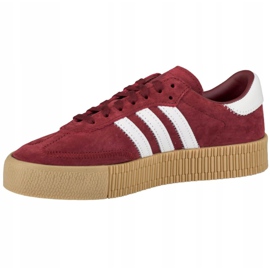 Pantofi Adidas Originals Sambarose W F36268 roșu gri 1