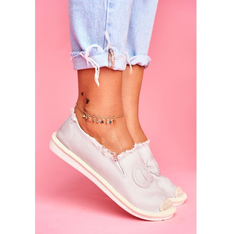 PS1 Espadrile pentru femei Flaure gri 1