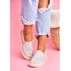 PS1 Espadrile pentru femei Flaure gri 3