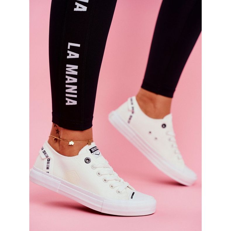 Adidași pentru femei Big Star White DD274206 alb 1