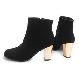 Ghete pe toc B2908 Negru 1