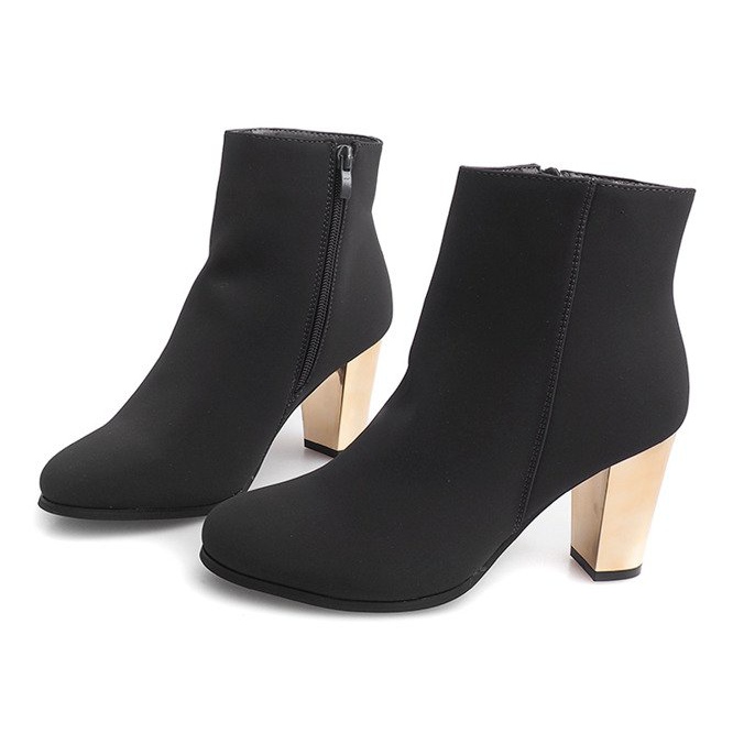 BM Cizme gri pe un post B2908 Gri 1