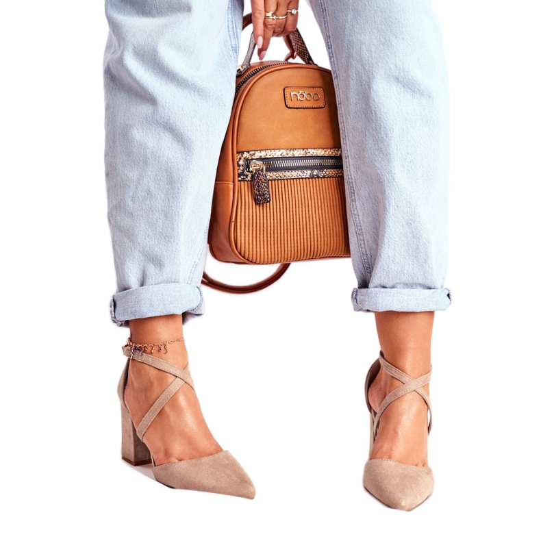 SEA Pompe de damă pe toc în trafic Spitz Beige bej 2 SEA Pompe de damă pe toc în trafic Spitz Beige bej 2