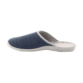 Pantofi pentru femei Befado colorate 235D169 albastru gri 3