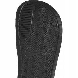 Nike Sportswear Benassi Swoosh M 312618-011 diapozitive negru negru 1