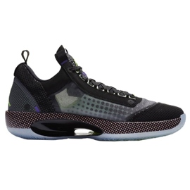 Nike Air Jordan Xxxiv Low Black Vapor Green M CZ7750-003 multicolor negru 1