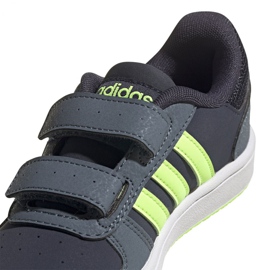 Pantofi Adidas Hoops 2.0 Cmf Jr FW4930 albastru marin multicolor 1