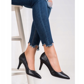 Gogo Pompe cu piele ecologică negru 1