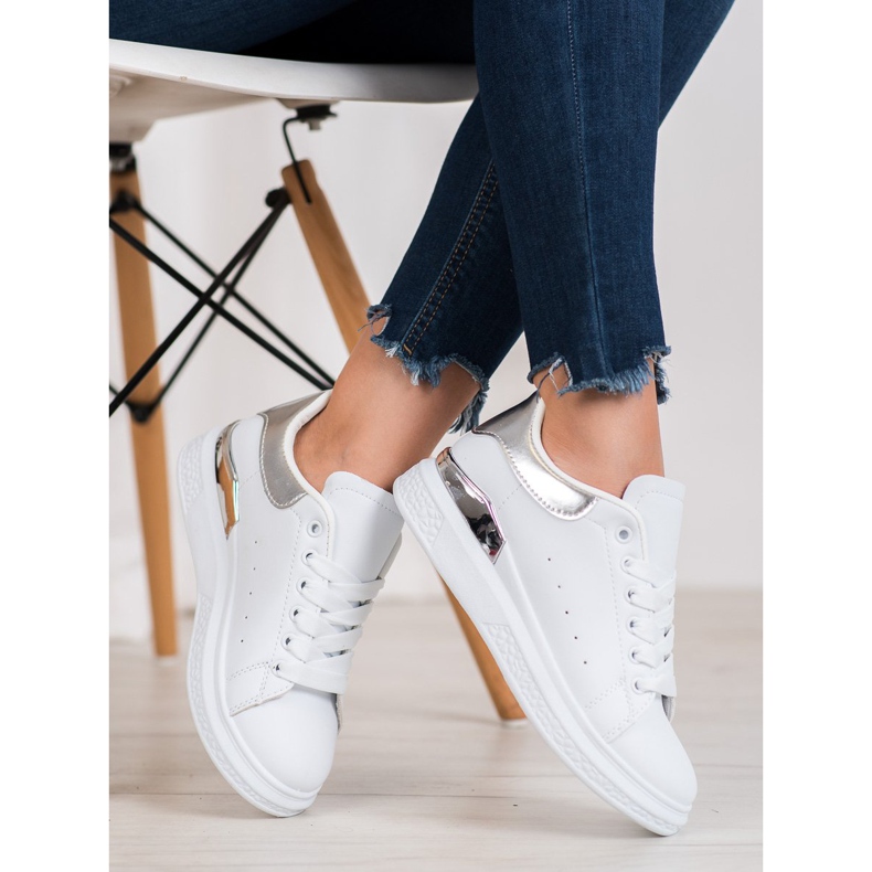 SHELOVET Pantofi sport la modă alb 1