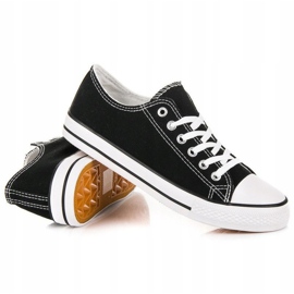 SHELOVET Adidași negri negru 1