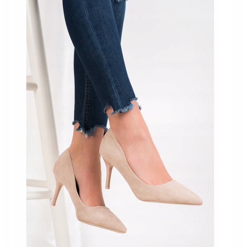 Small Swan Tocuri înalte casual maro 2 Small Swan Tocuri înalte casual maro 2