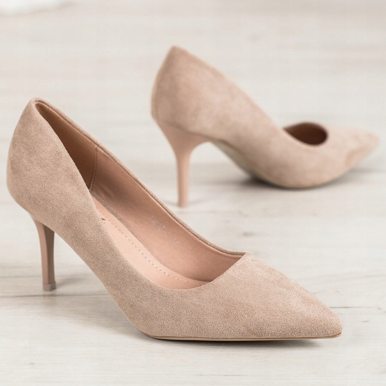 Small Swan Tocuri înalte casual maro 1 Small Swan Tocuri înalte casual maro 1