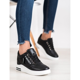 SHELOVET Adidași Black Evolutions negru 2