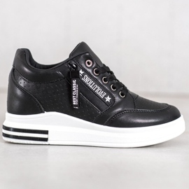 SHELOVET Adidași Black Evolutions negru 1
