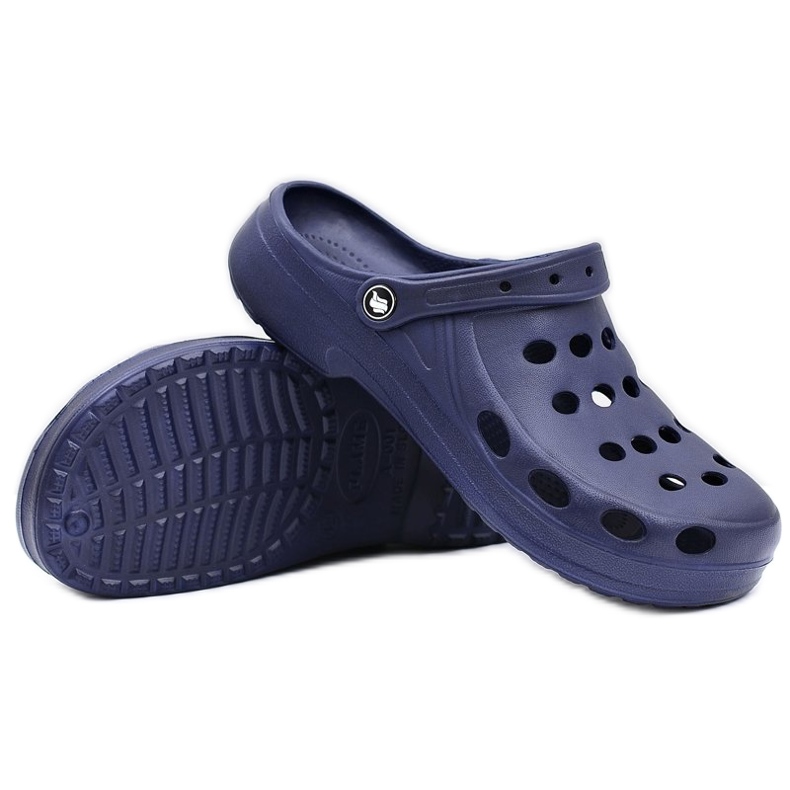 Flameshoes Papuci pentru bărbați Sandale Maro Crocs albastru marin 3