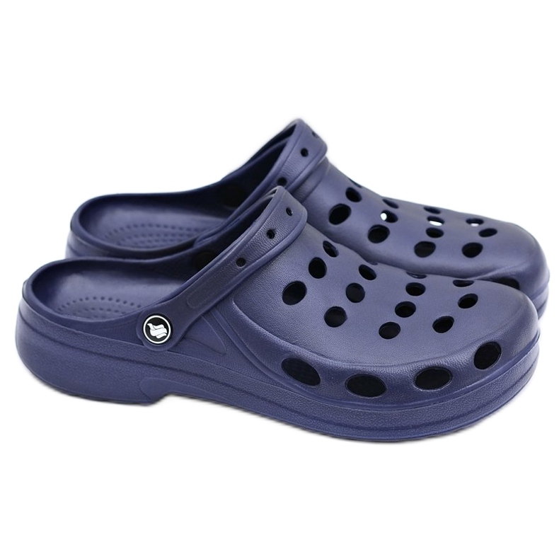 Flameshoes Papuci pentru bărbați Sandale Maro Crocs albastru marin 1