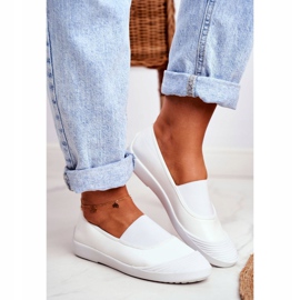 LU BOO Adidași Slip On Slip-on Adidas Justy alb 1