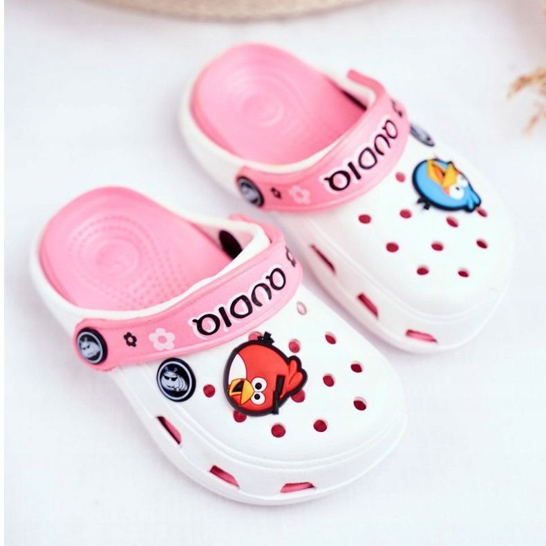 Copii de spumă pentru copii Păsări albe AngryBirds roz 1