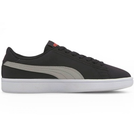 Pantofi Puma Smash v2 Buck Jr 365182 19 negru 2