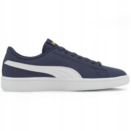 Puma Smash v2 Buck Jr 365182 22 negru albastru marin 2