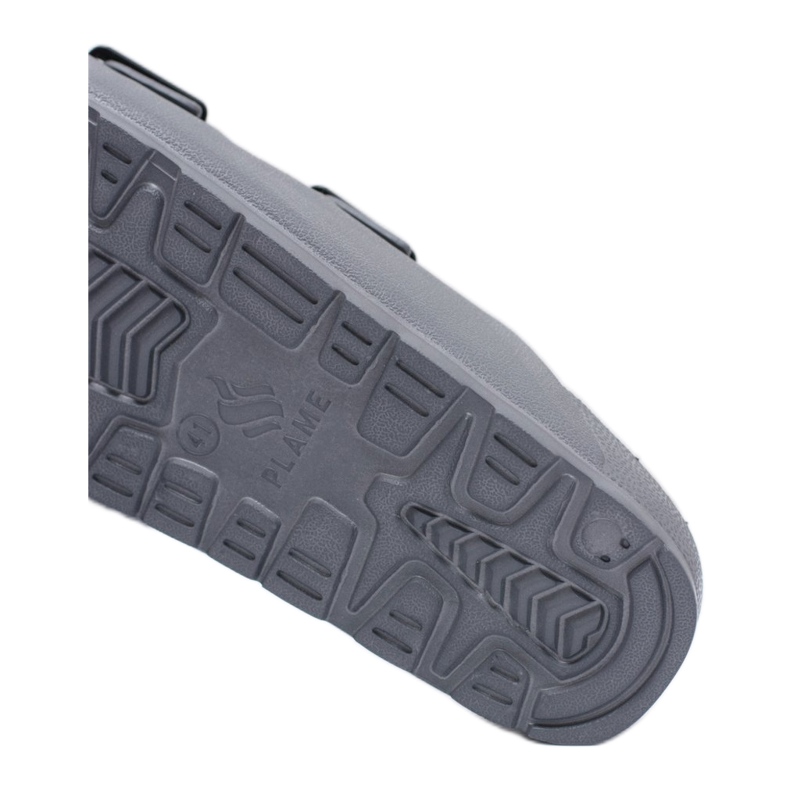 Flameshoes Papuci de casă gri de grădină pentru bărbați 2