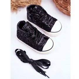 FRROCK Adidași pentru copii Shiny High Black Ally negru 2