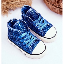 FRROCK Adidași pentru copii High Shiny Blue Ally albastru albastru 1