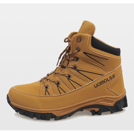 Cizme de zăpadă izolate de cămilă F-23-3 maro 1