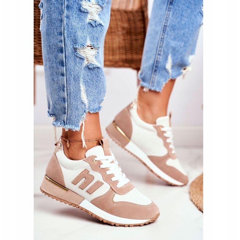 Pantofi sport pentru femei Maro Golden Maddie Elements 1