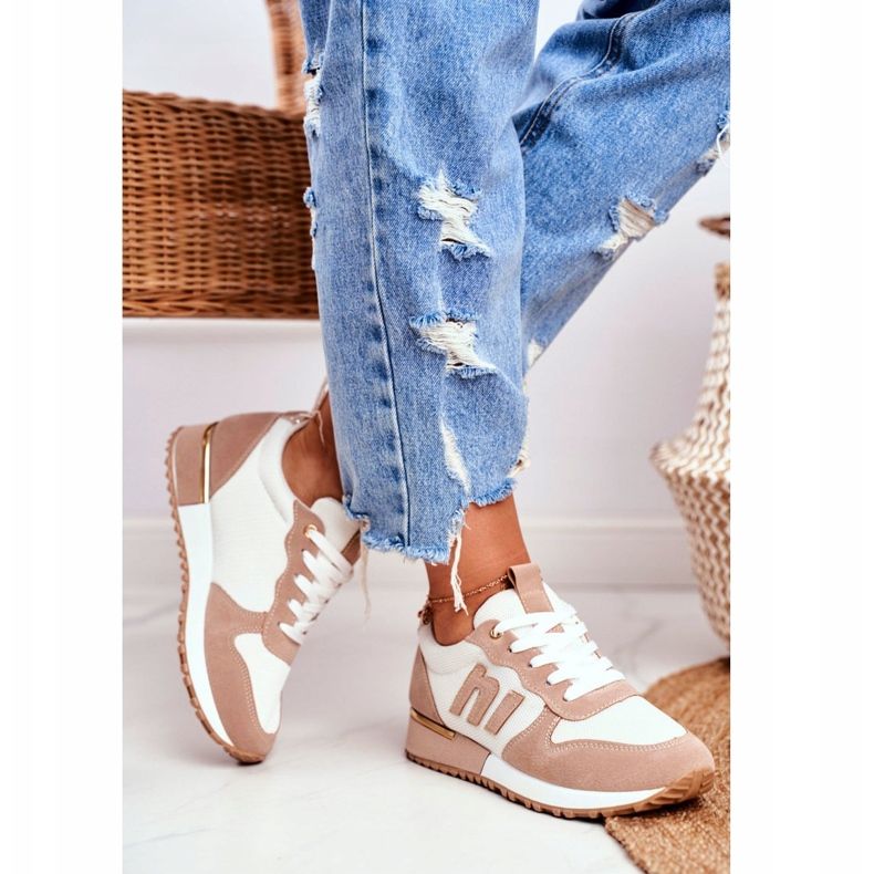 Pantofi sport pentru femei Maro Golden Maddie Elements 2