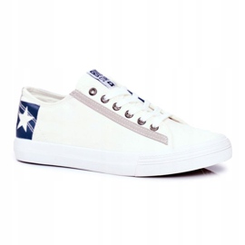 Adidași pentru bărbați Big Star White DD174212BS alb 1