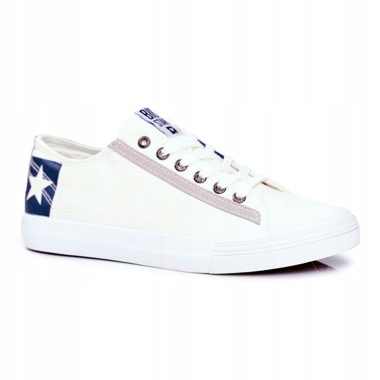 Adidași pentru bărbați Big Star White DD174212BS alb 1