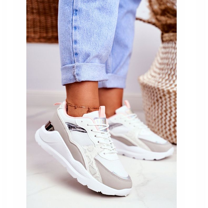 SEA Încălțăminte sport pentru femei Adidași Alb Martina 2