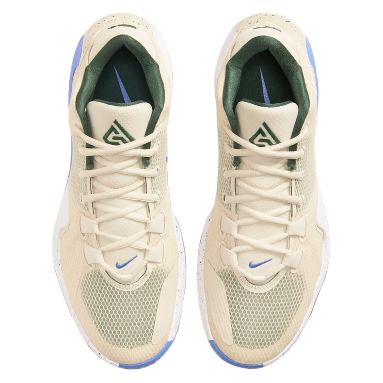 Pantof de baschet Nike Zoom Freak 1 M BQ5422-200 negru, bej / crem bej 2