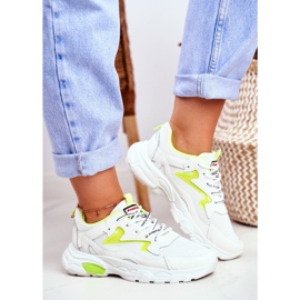 Încălțăminte de sport pentru femei Alb Lu Boo Încălțăminte Galben Dazzle Me 2