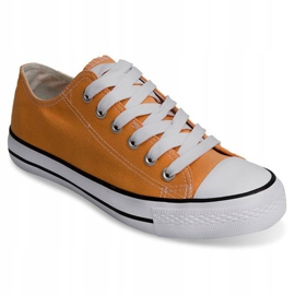 Adidași înalți Konwers 8223 Peach galben 1