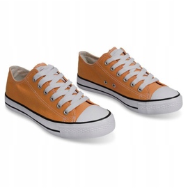 Adidași înalți Konwers 8223 Peach galben 2