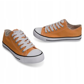 Adidași înalți Konwers 8223 Peach galben 3