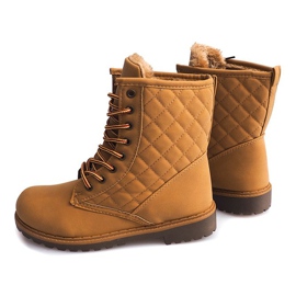 Căprioare căptușite călduroase 8016 Camel maro 2