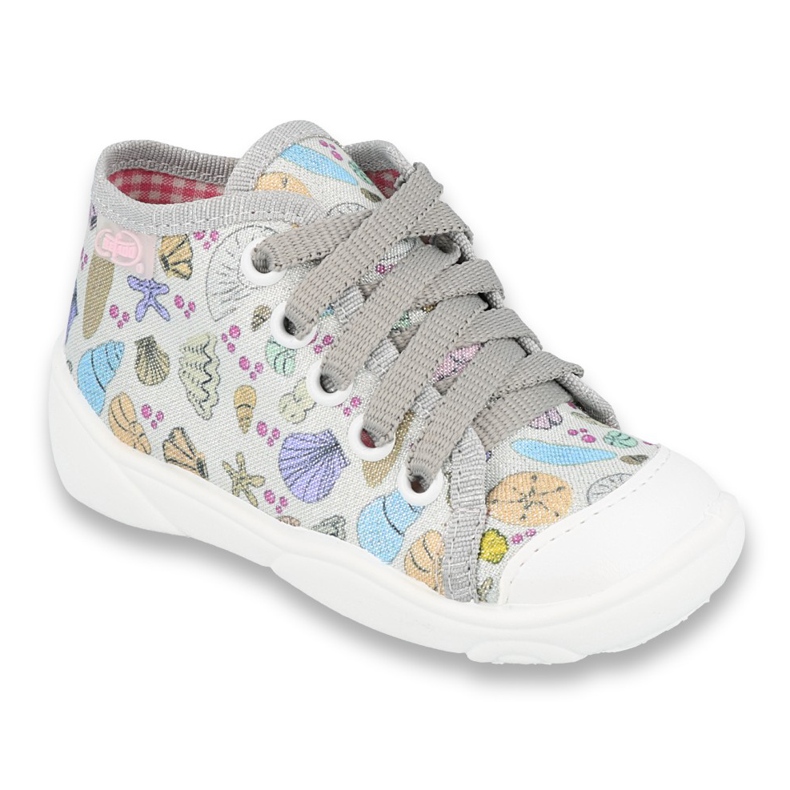 Pantofi pentru copii Befado 218P061 gri multicolor 1