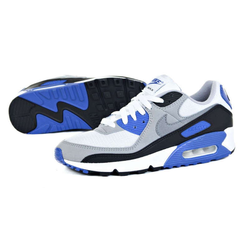 Nike Air Max 90 M CD0881-102 alb negru albastru gri 1