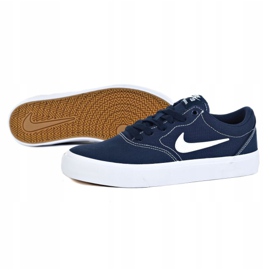 Pantofi Nike Sb Charge Cnvs Jr CQ0260-400 albastru marin gri 1